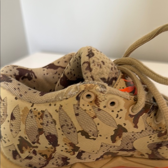 Puma Kids LaMelo Ball Tan and Orange Camouflage Sneakers - Picture 8 of 12